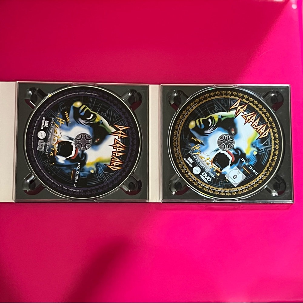 Def Leppard Viva Hysteria Deluxe Edition Autographed - Picture 4 of 6